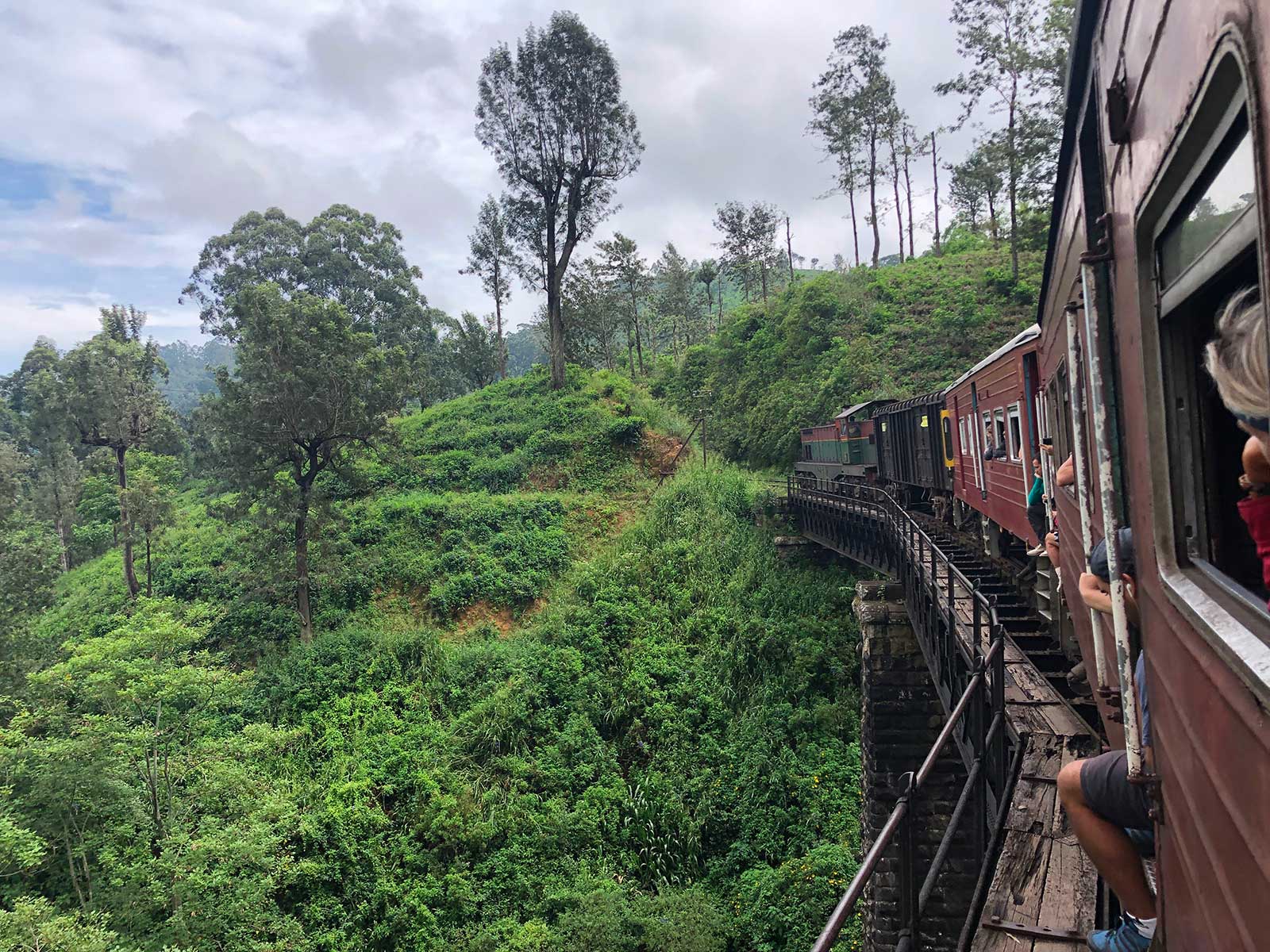 Train from Nuwara Eliya to Ella 2