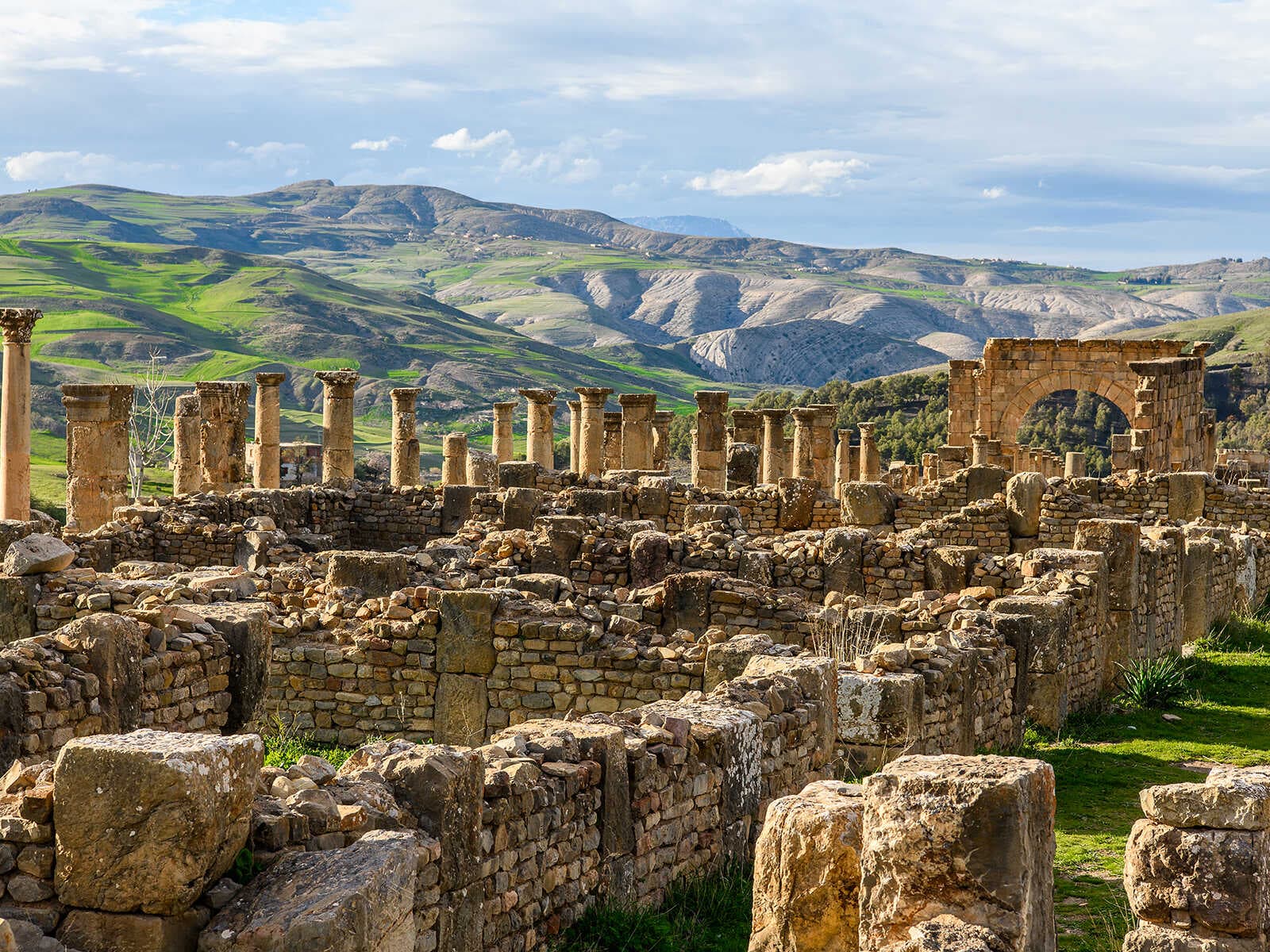 Ruinas Romanas de Djemila 1