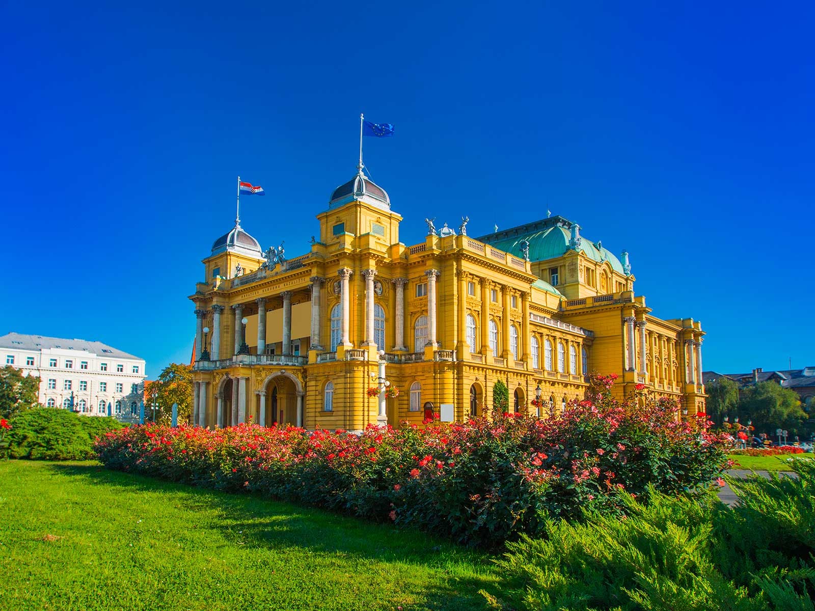 Teatro Nacional Croata en Zagreb