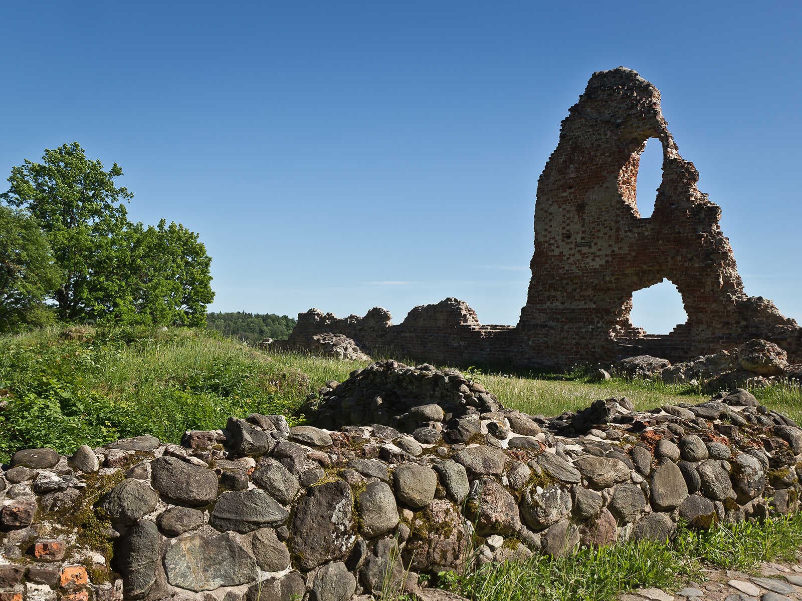 Colina del castillo de Viljandi 1