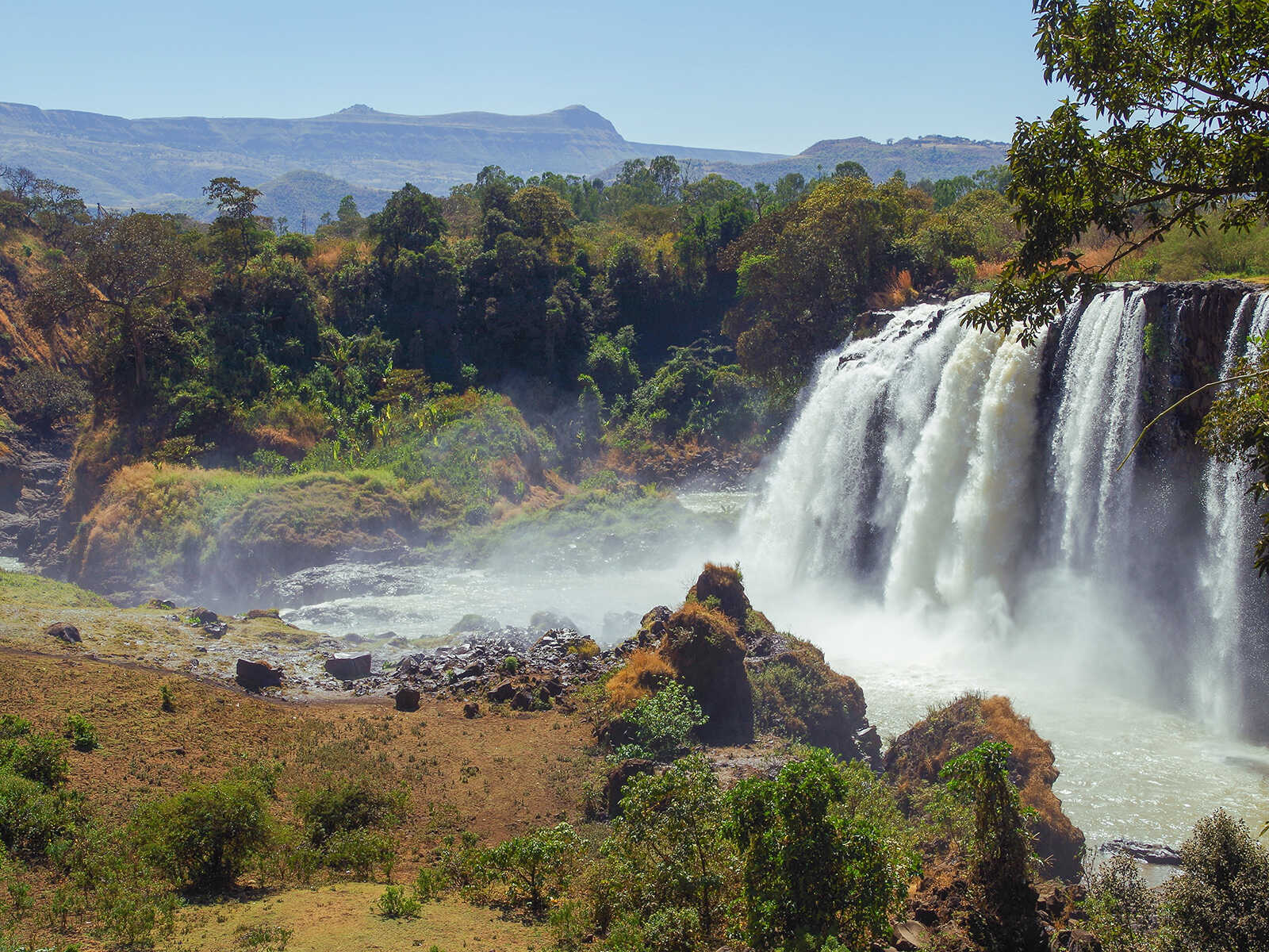 Cataratas del Nilo Azul
