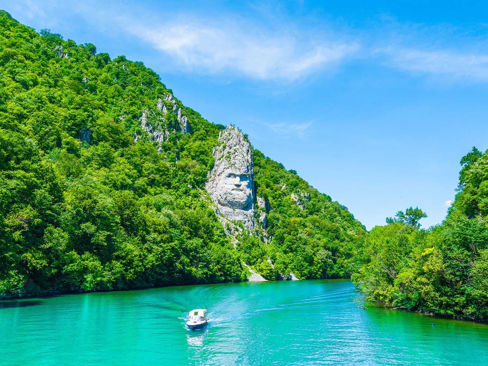 Statue of King Decebalus