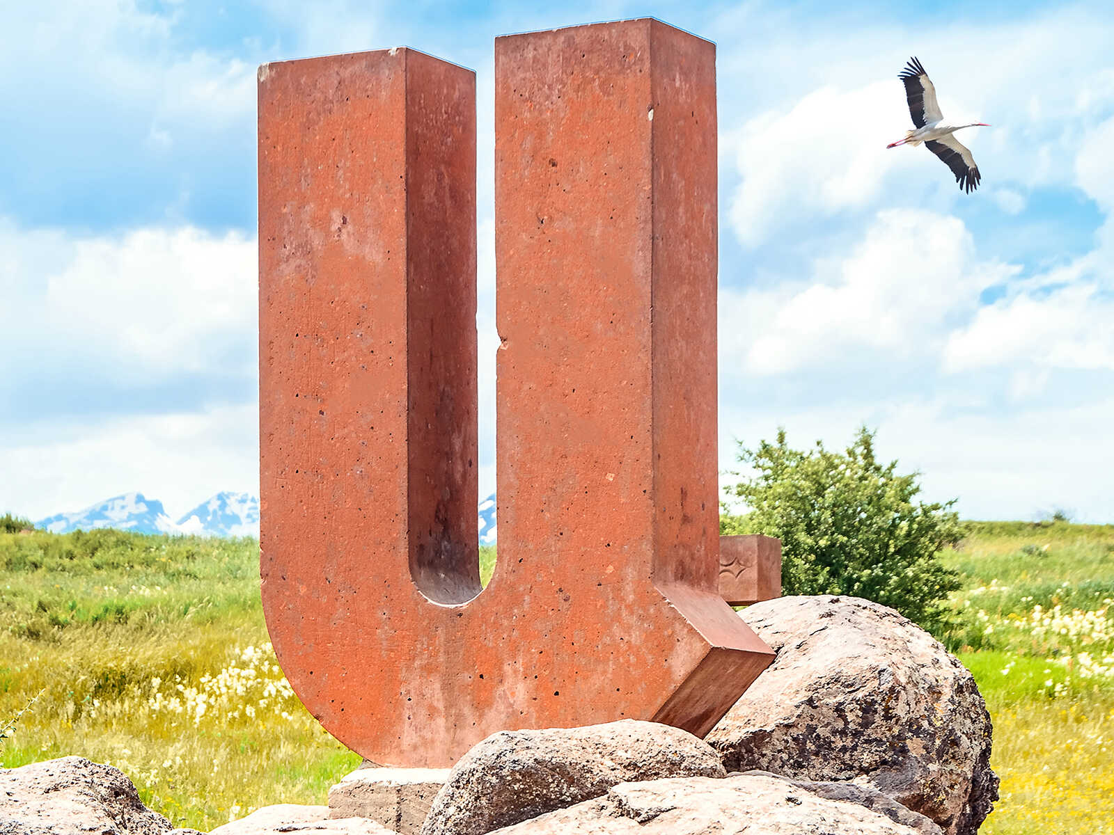 Armenian Alphabet Monument