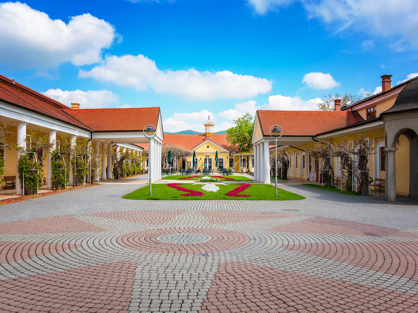 Spa island in Pieštany