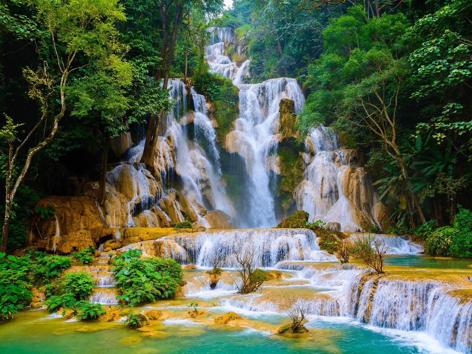 Kuang Si Waterfall 1