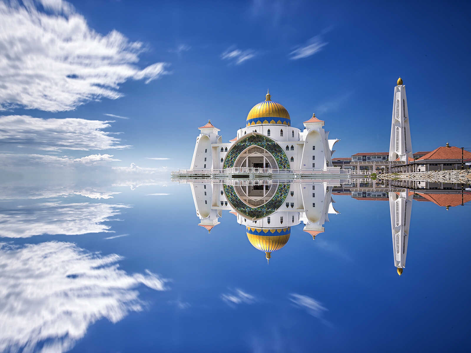 Melaka Straits Mosque 2